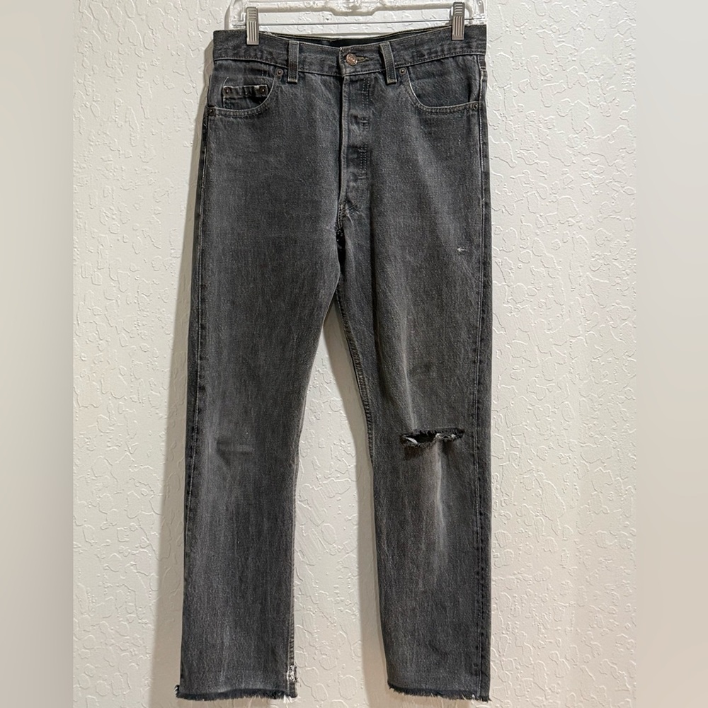 ICONS Objects of Devotion – Reconstructed Distressed Vintage Levi's 501